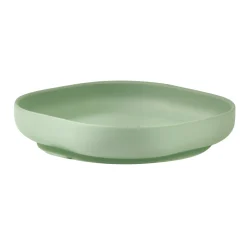 BÉABA Couverts Vaisselle Et Bavoirs*Assiette silicone ventouse Vert sauge Lightblue