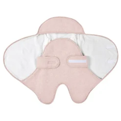 BÉABA Chancelières Et Nids D'ange*Babynomade® double polaire Rose poudré Heathergrey