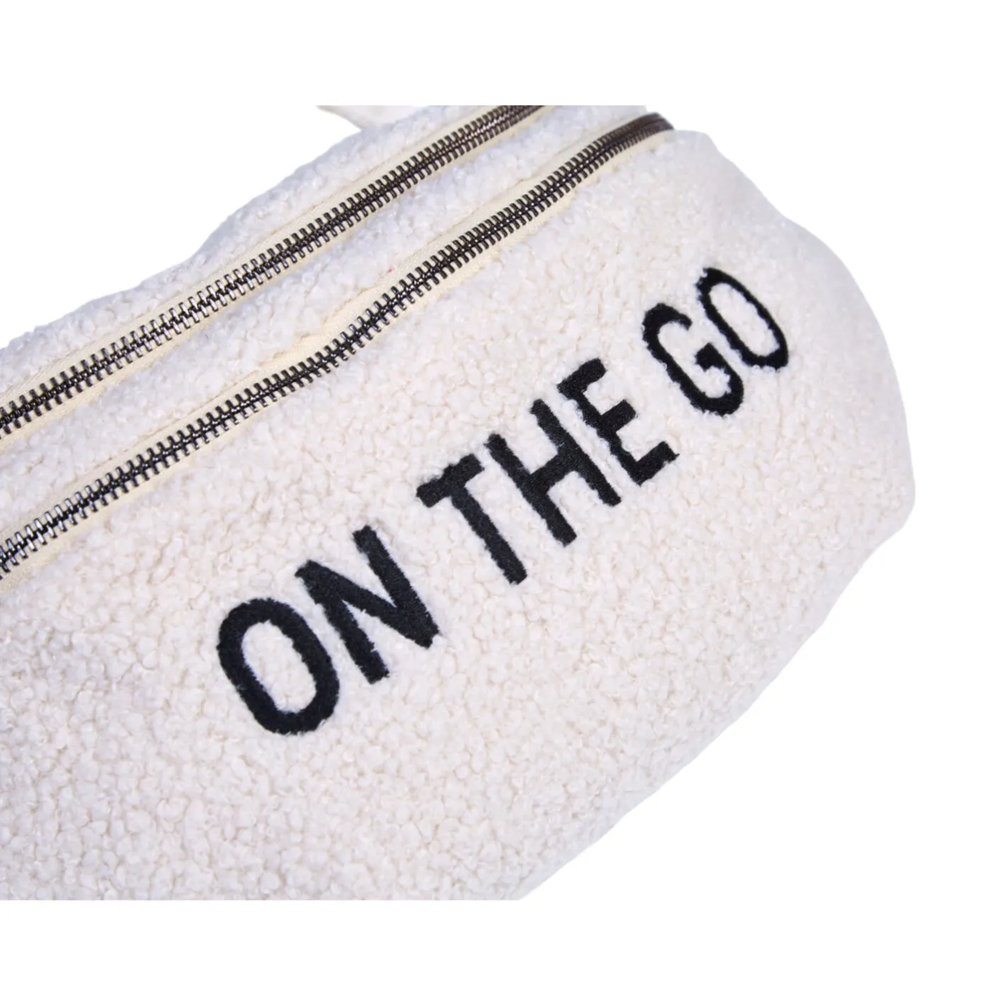 BÉABA Sacs Banane*Banana Bag On The Go Sac De Hanche - Teddy Ecru Black/gold