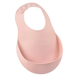 BÉABA Couverts Vaisselle Et Bavoirs*Bavoir silicone Vieux rose Airygreen