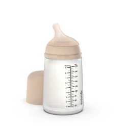 BÉABA Biberons Et Accessoires*Biberon anti-colique ZERO.ZERO 270 ml - Débit Moyen Pink