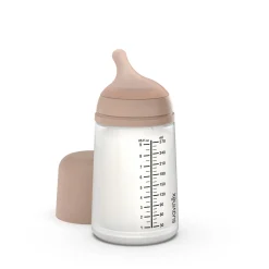 BÉABA Biberons Et Accessoires*Biberon anti-colique ZERO.ZERO 270 ml - Débit Moyen Pink