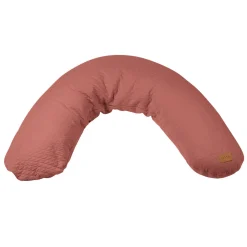 BÉABA Coussin D'allaitement*Big Flopsy™ Fleur de coton® Terracotta Lin