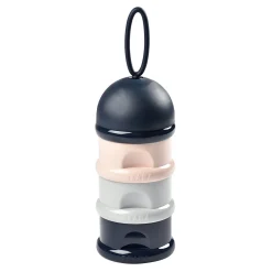BÉABA Doseurs De Lait|Biberons Et Accessoires*Boite doseuse de lait 3 compartiments empilables Night blue/Rose Darkblue