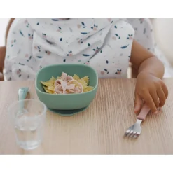 BÉABA Couverts Vaisselle Et Bavoirs*Bol silicone ventouse Vert sauge Green