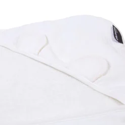 BÉABA Capes De Bain*Cape De Bain + Gant - 80x80 Cm - Muslin / Terry Teddy Beige