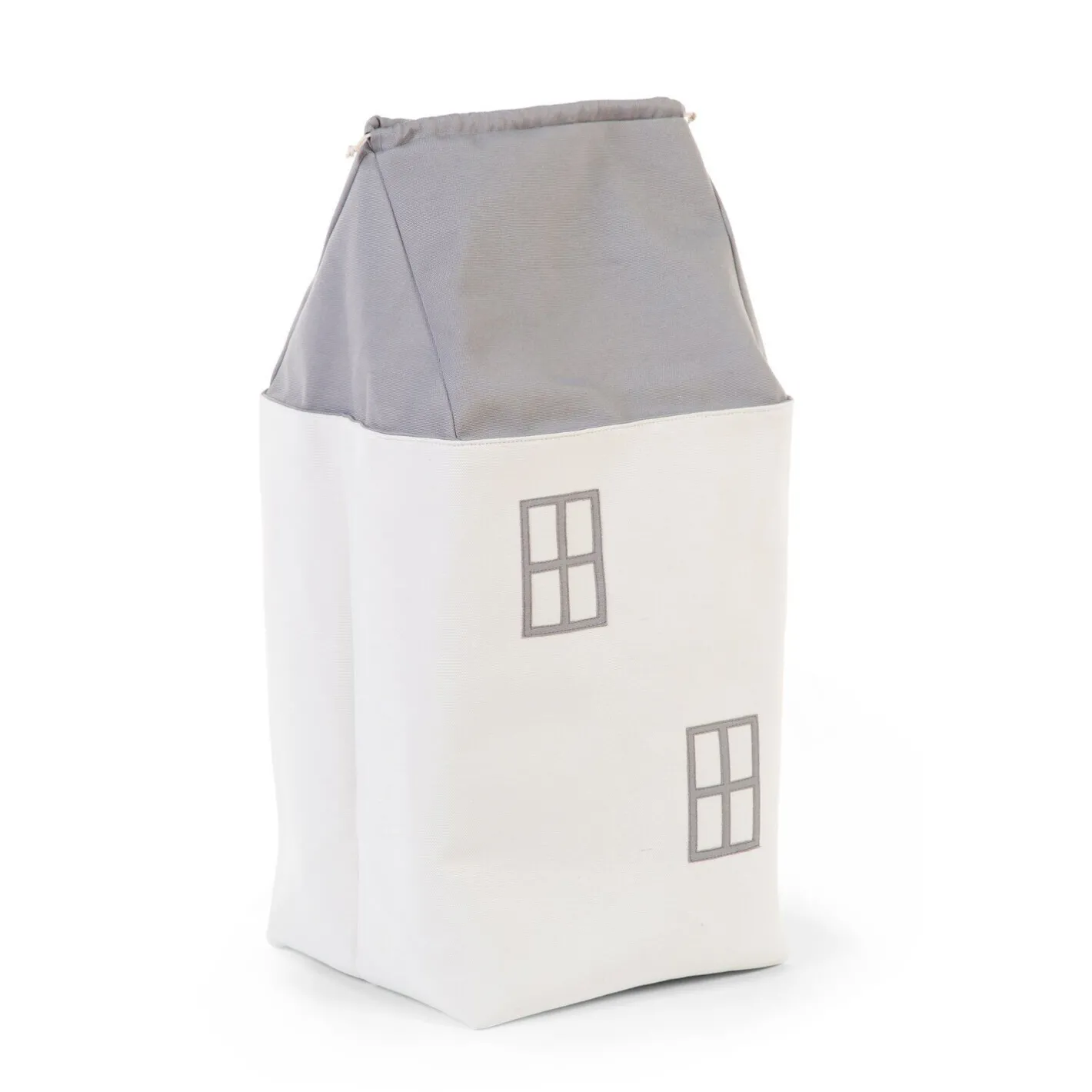 BÉABA Paniers De Rangement*Coffre à jouets House gris cassé