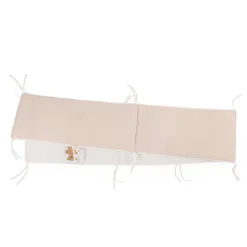 BÉABA Parcs Bébé Et Accessoires*Contour De Parc - 35x340 Cm - Jersey Melange / Muslin Beige