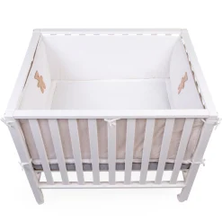 BÉABA Parcs Bébé Et Accessoires*Contour De Parc - 35x340 Cm - Jersey Melange / Muslin Beige