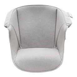 BÉABA Chaises Évolutives*Coussin d'assise Junior pour Chaise Haute Up and Down Gris Grey