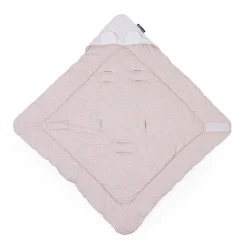 BÉABA Accessoires De Lit|Linges De Lit*Couverture Enveloppante Universelle - 75x75 Cm - Jersey Mela Beige