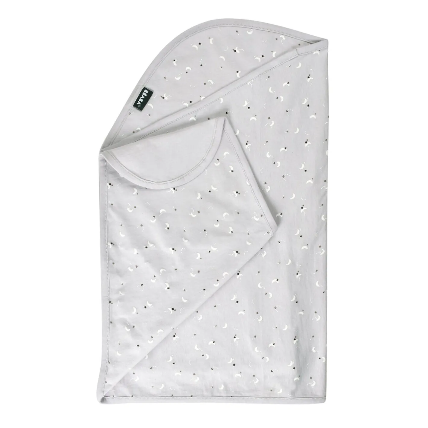 BÉABA Emmaillotage*Couverture Miracle™ Moon & stars White/beige