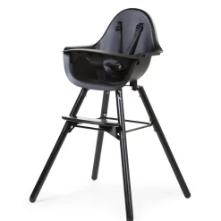 BÉABA Chaises Évolutives*Evolu Chaise Haute - Réglable En Hauteur (50-75 Cm/*90 Cm) - Black