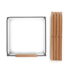 BÉABA Coussins Et Accessoires|Chaises En Bois*Evolu Extra Set De Pieds Longues + Repose Pieds - Bois - Ant Black