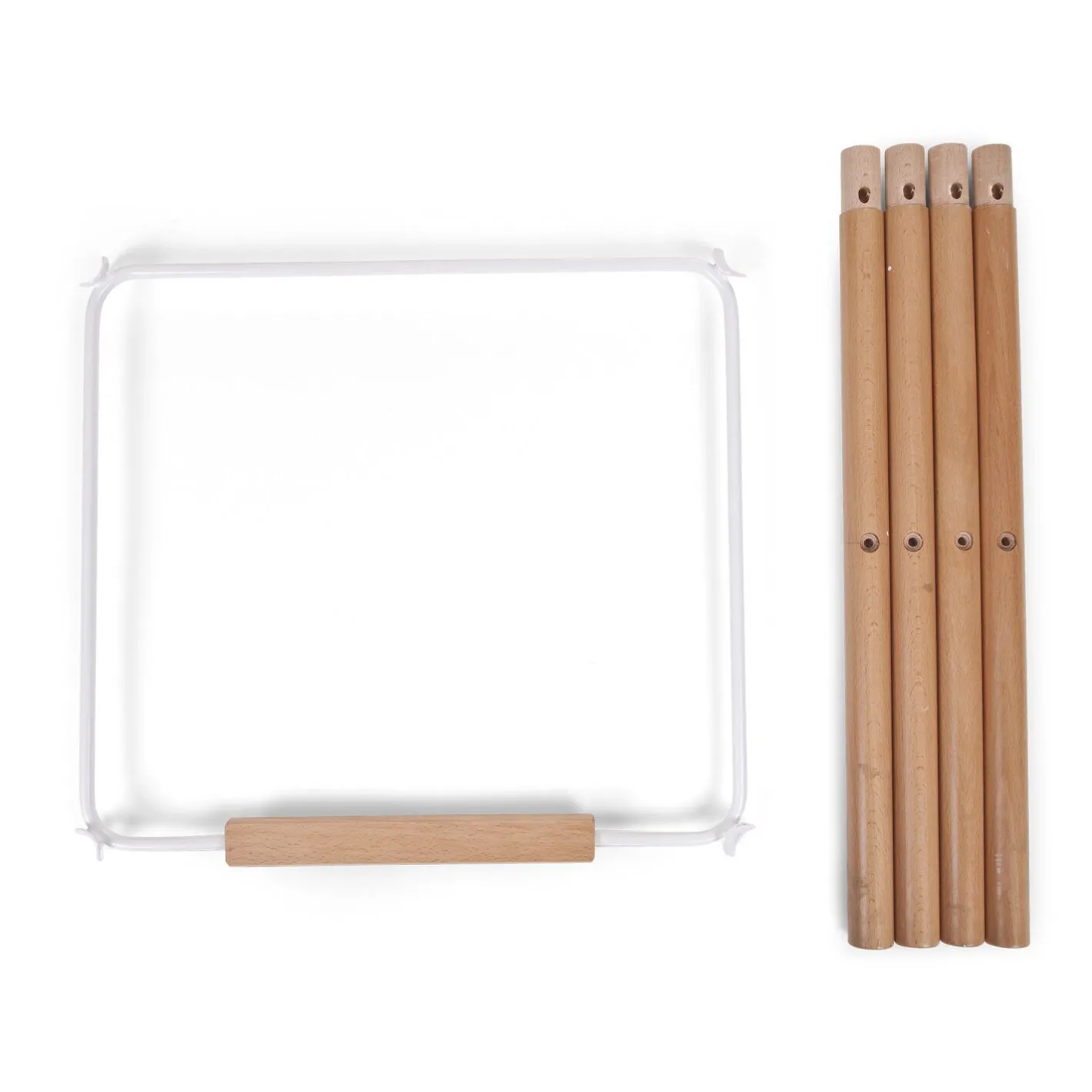 BÉABA Coussins Et Accessoires|Chaises En Bois*Evolu Extra Set De Pieds Longues + Repose Pieds - Bois - Bla Black