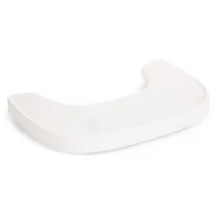 BÉABA Coussins Et Accessoires|Chaises Évolutives*Evolu Tablette De Chaise - Abs - Blanc + Napperon En Silicon Anthracite