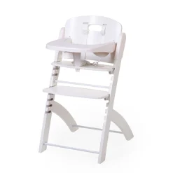 BÉABA Chaises En Bois|Chaises Évolutives*EVOSIT Chaise Evolutive + Tablette - Blanc Black