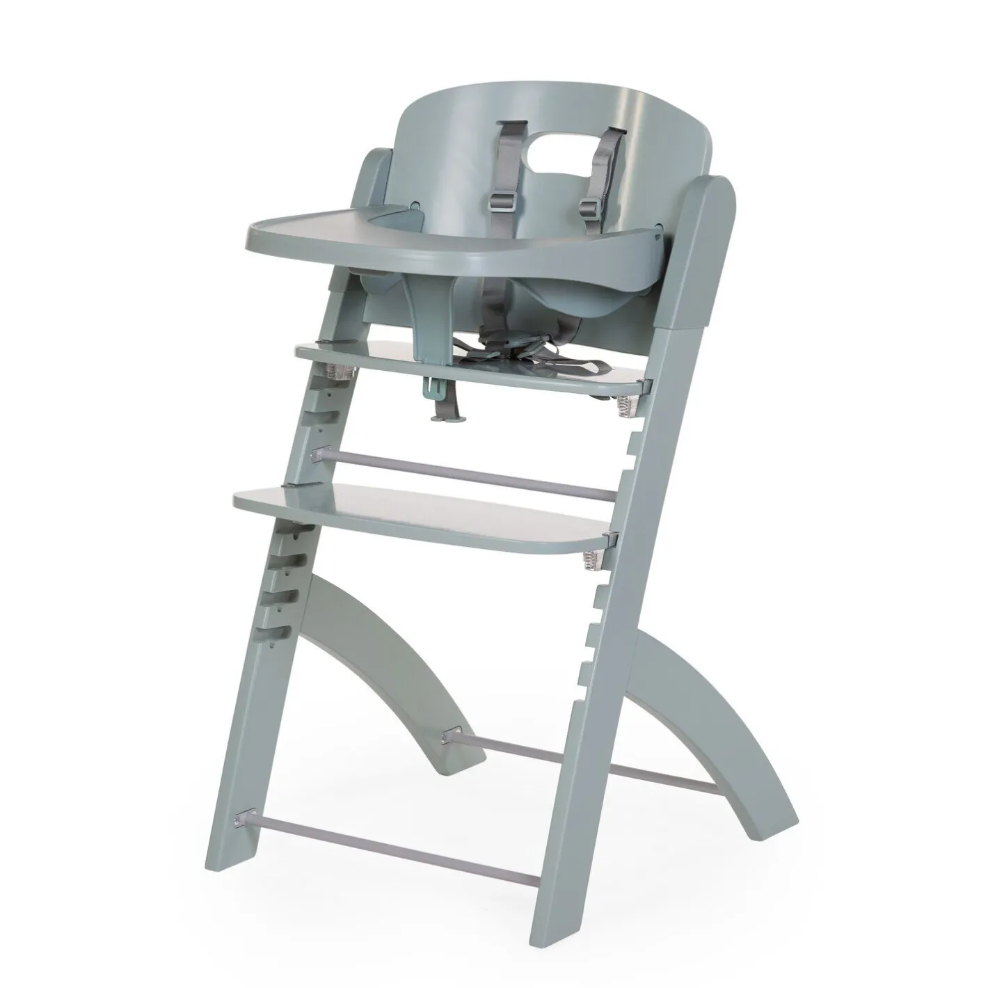 BÉABA Chaises En Bois|Chaises Évolutives*EVOSIT Chaise Evolutive + Tablette - Menthe Black