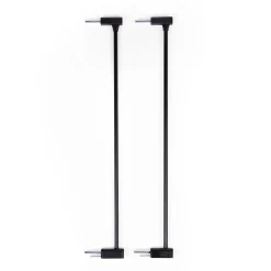 BÉABA Barrières De Sécurité*Extension Pour Barrières De Sécurité VHELTB - 2x7 Cm - Métal Black