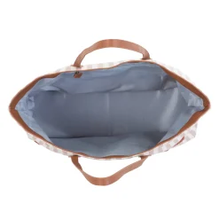 BÉABA Sacs De Voyage|Sacs À Langer*Family Bag Sac à Langer - Rayures - Nude/Terracotta Black/gold