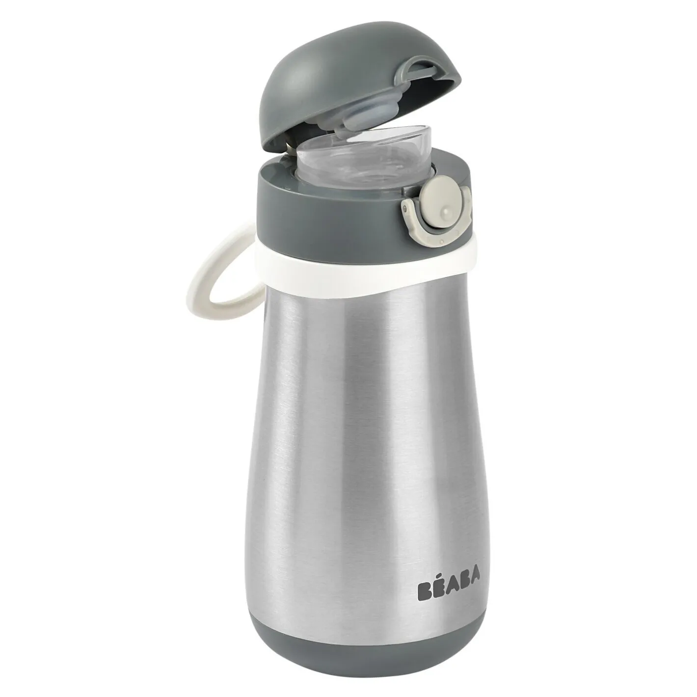 BÉABA Couverts Vaisselle Et Bavoirs|Biberons Et Accessoires*Gourde inox 350 ml Gris minéral Oldpink