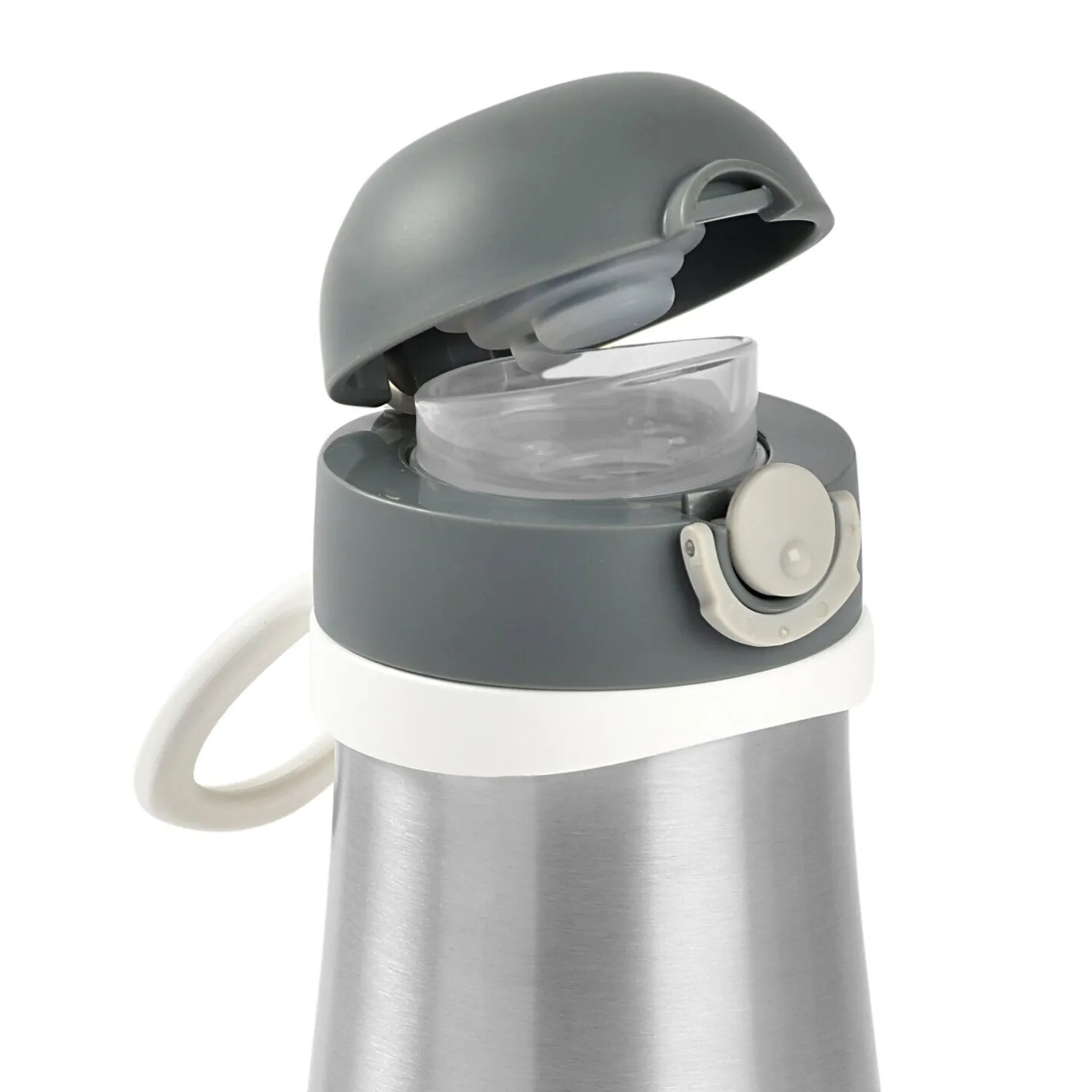 BÉABA Couverts Vaisselle Et Bavoirs|Biberons Et Accessoires*Gourde inox 350 ml Gris minéral Oldpink