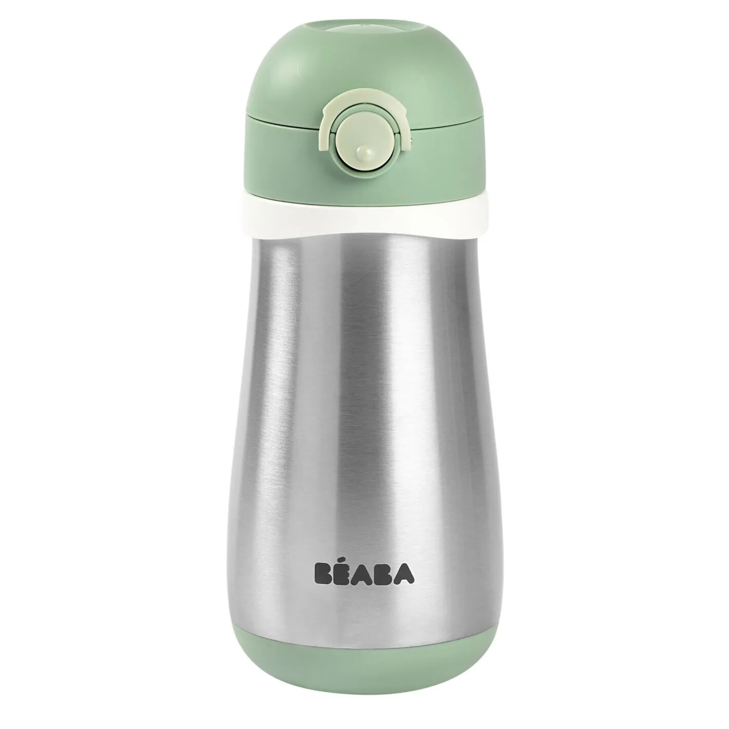 BÉABA Couverts Vaisselle Et Bavoirs|Biberons Et Accessoires*Gourde inox 350 ml Vert sauge Oldpink