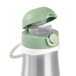 BÉABA Couverts Vaisselle Et Bavoirs|Biberons Et Accessoires*Gourde inox 350 ml Vert sauge Oldpink