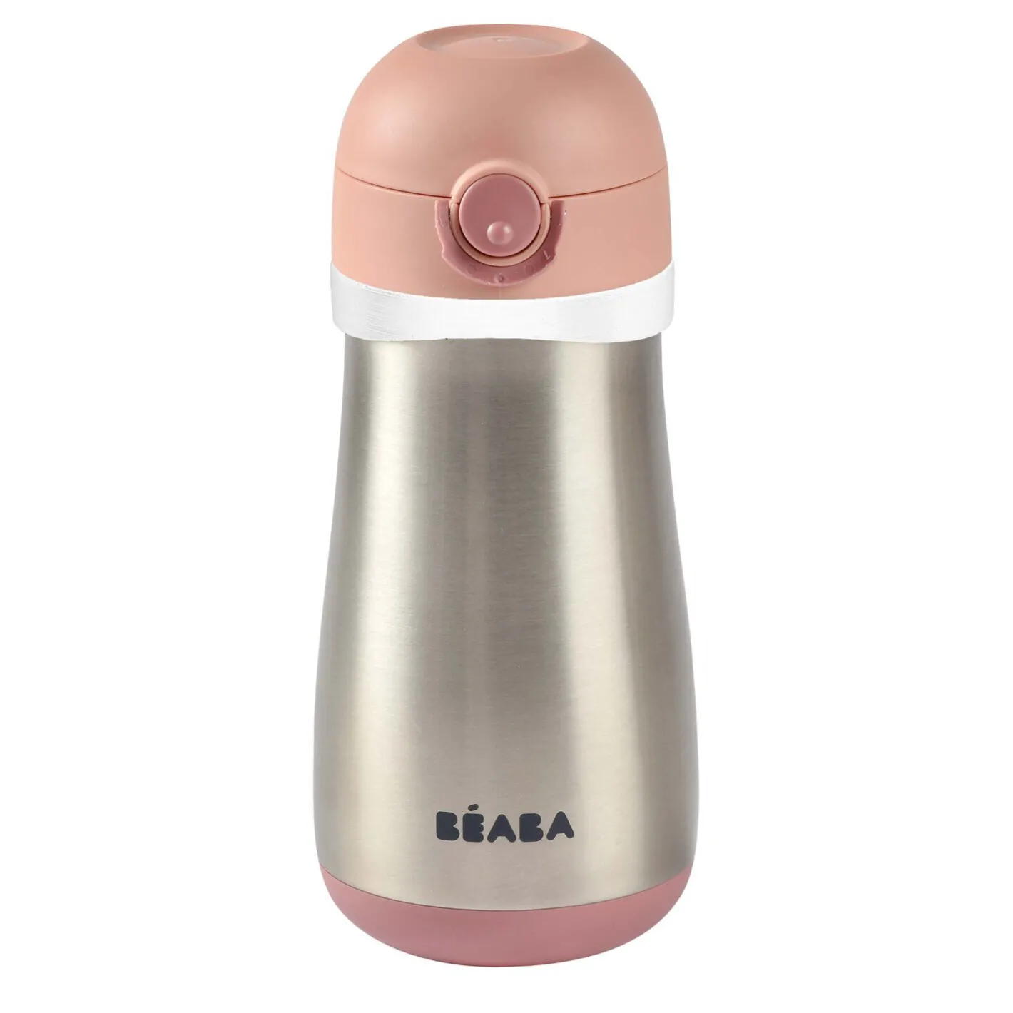 BÉABA Couverts Vaisselle Et Bavoirs|Biberons Et Accessoires*Gourde inox 350 ml Vieux rose Oldpink