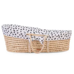BÉABA Berceaux Et Couffins*Habillage Panier Moise - Jersey - Leopard Grey