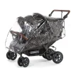 BÉABA Poussettes Et Accessoires*Housse de pluie Quadruple anthracite