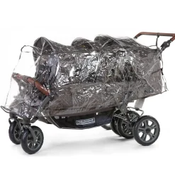 BÉABA Poussettes Et Accessoires*Housse de pluie Sixseater anthracite