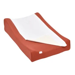 BÉABA Matelas À Langer|Baignoires Et Accessoires*Housse Sofalange® avec serviette éponge amovible Brique White