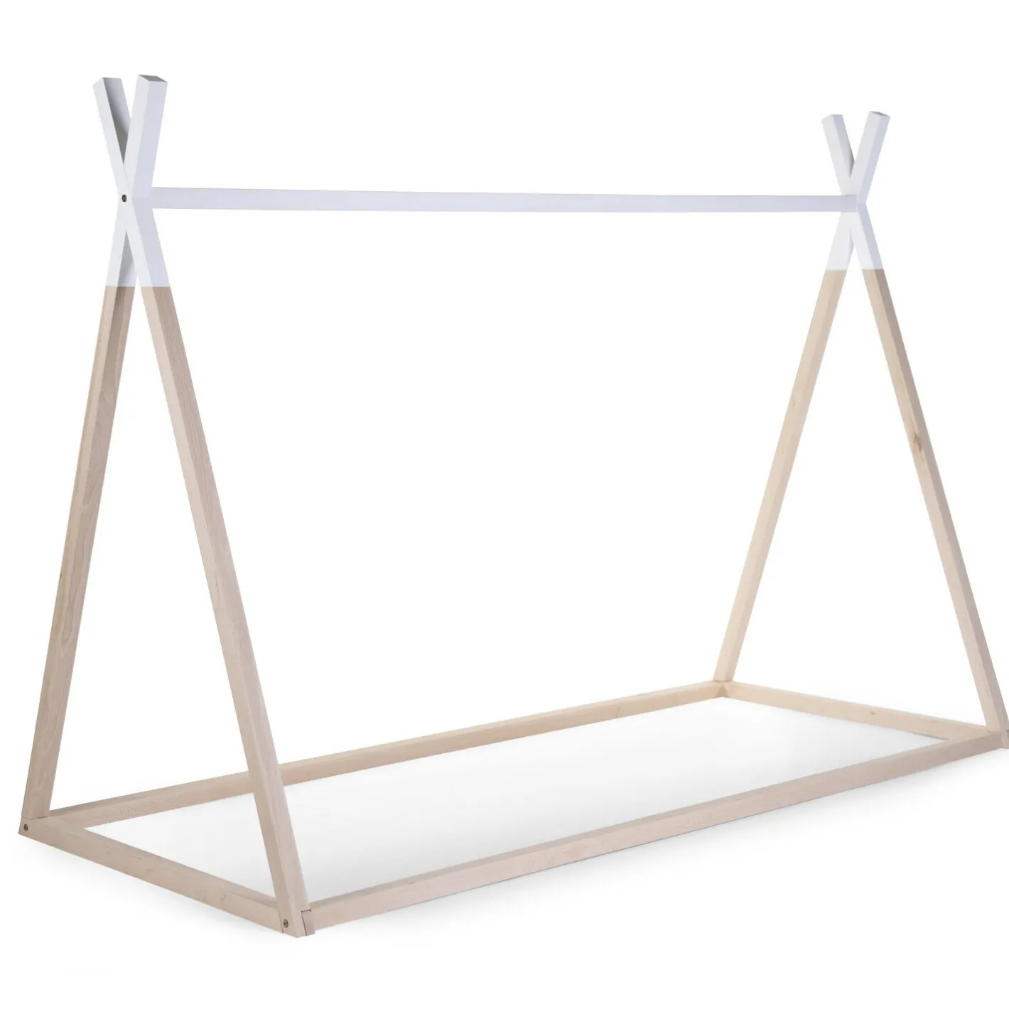 BÉABA Lits Tipi Et Cabanes*Lit Tipi Junior - 90x200 Cm - Bois - Naturel Blanc Natural/white