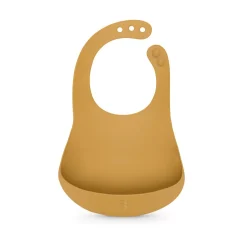 BÉABA Couverts Vaisselle Et Bavoirs*Lot de 2 bavoirs silicone Colour Essence Yellow