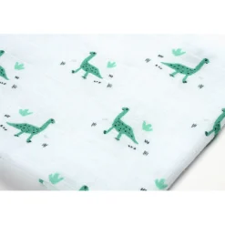 BÉABA Accessoires De Toilette|Baignoires Et Accessoires*Lot de 3 langes en coton Jurassique/Vert