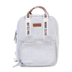 BÉABA Sacs À Dos Enfant*Mini Club Sac a dos Enfant - Signature - Canvas - Off white Green