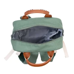 BÉABA Sacs À Dos Enfant*Mini Club Sac a dos Enfant - Signature - Canvas - Vert Green