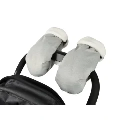BÉABA Poussettes Et Accessoires*Moufles poussette Gris chiné Heathergrey