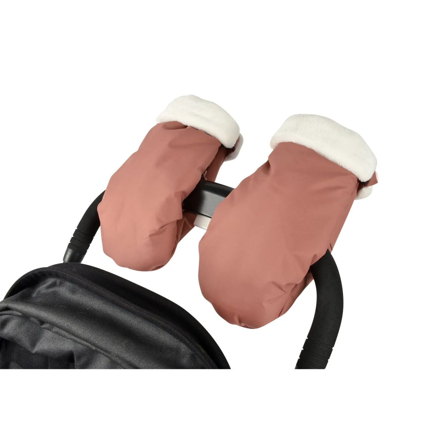 BÉABA Poussettes Et Accessoires*Moufles poussette Terracotta Heathergrey