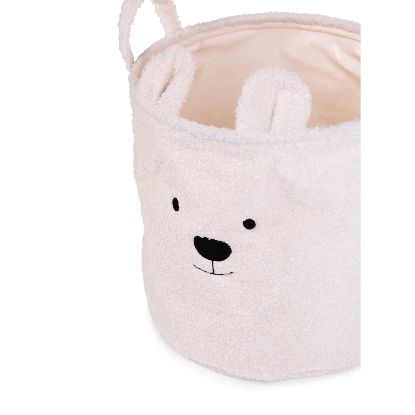 BÉABA Paniers De Rangement*Panier De Rangement - 30x30x30 Cm - Teddy - Ecru Beige