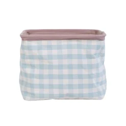 BÉABA Paniers De Rangement*Panier De Rangement - 25x20x20 Cm - Vichy Sagegreen