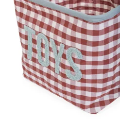 BÉABA Paniers De Rangement*Panier De Rangement - 30X35X30 Cm - Vichy Terracota