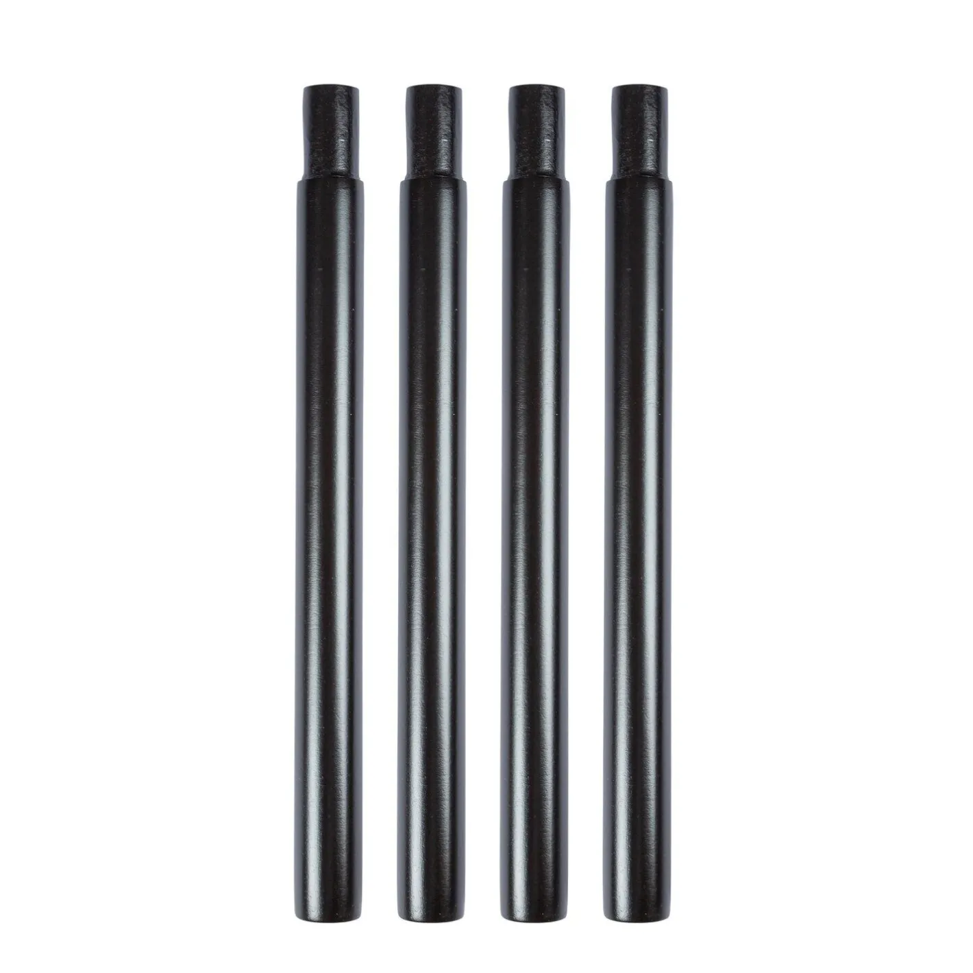 BÉABA Autres Pièces Détachées*Pieds en bois pour Chaise Haute Evolu - Noir