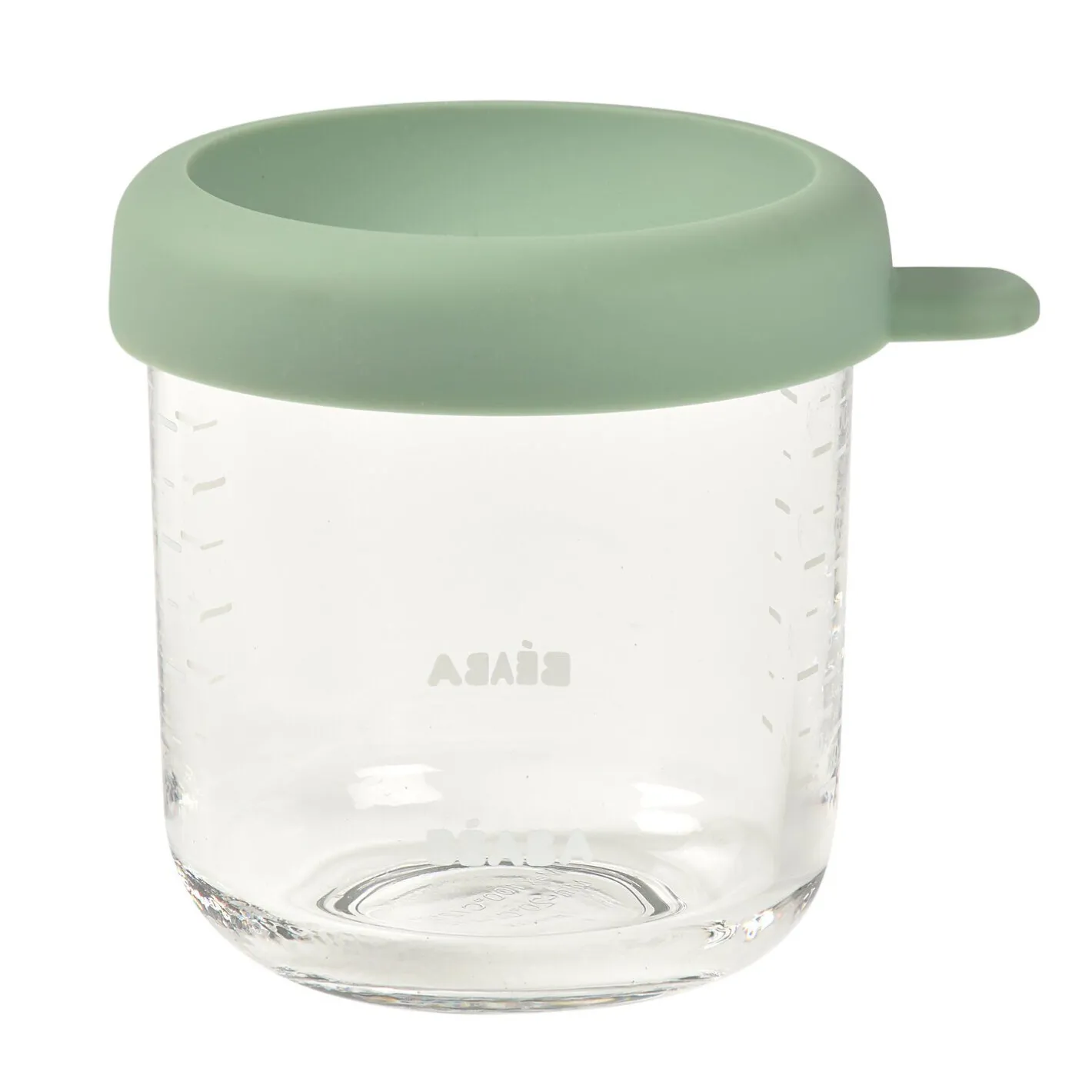 BÉABA Couverts Vaisselle Et Bavoirs*Portion verre 250ml Vert sauge Mineral