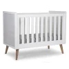 BÉABA Lits Évolutifs Et Cododos*Retro Rio White - Lit Bébé - 60x120 Cm