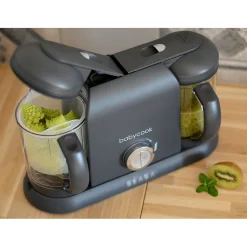 BÉABA Babycook® Duo*Robot cuiseur Babycook® Duo Gris foncé Whitesilver