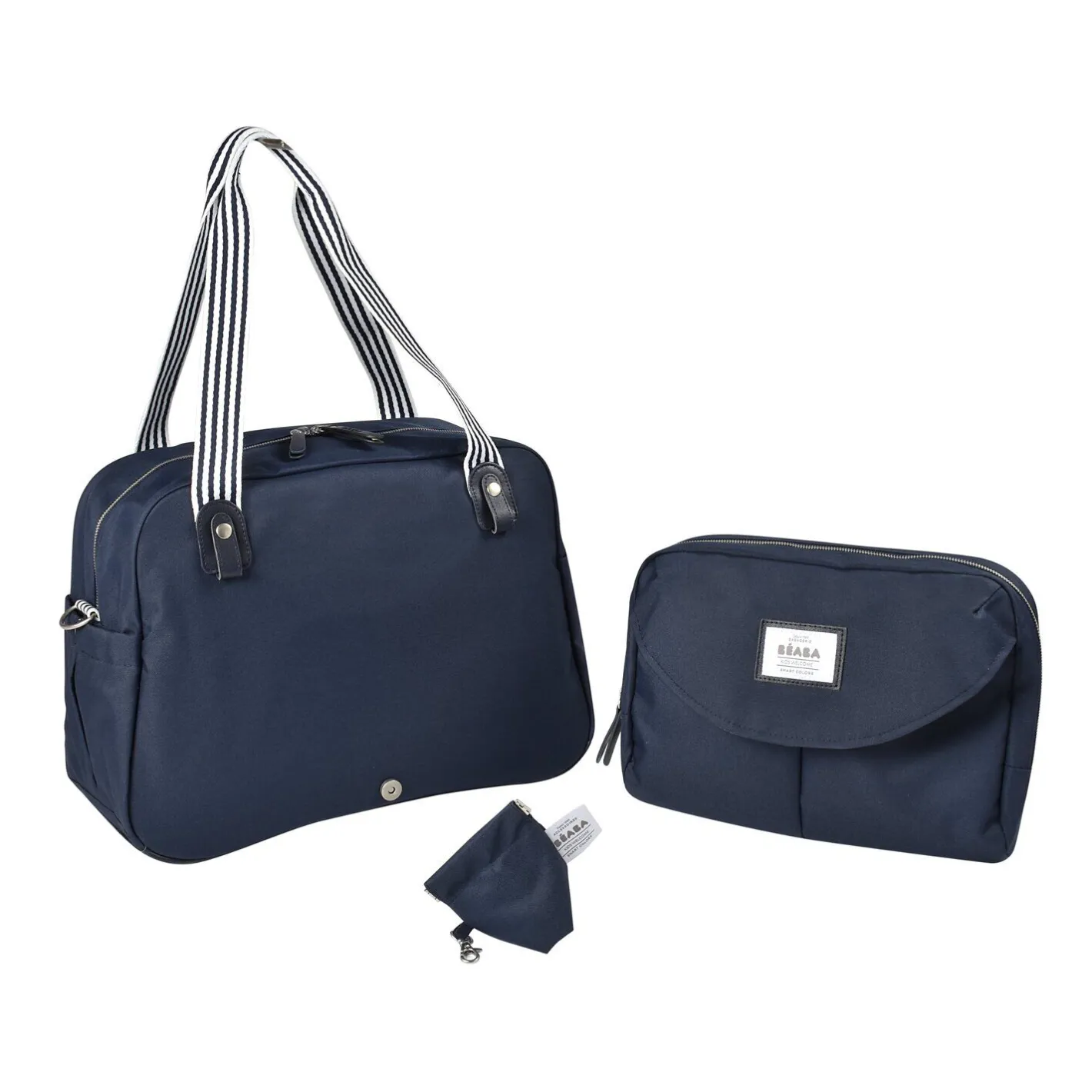 BÉABA Sacs À Langer*Sac à langer Genève Bleu marine Ardoise