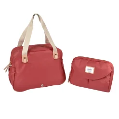 BÉABA Sacs À Langer*Sac à langer Genève Terracotta Ardoise