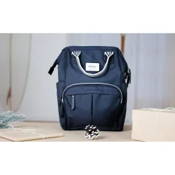 BÉABA Sacs De Voyage|Sacs À Dos À Langer*Sac à langer Wellington Bleu marine Heathergrey